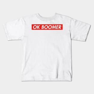 OK BOOMER Kids T-Shirt